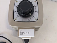 Regelbare transformator / traploze dimmer variac - afbeelding 3 van  7