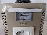 Regelbare transformator / traploze dimmer variac - afbeelding 4 van  7