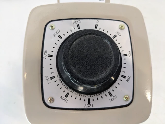 Regelbare transformator / traploze dimmer variac - afbeelding 7 van  7