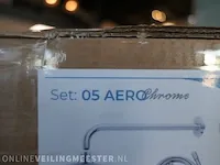 Regendouche inbouwthermostaat pack wiesbaden, chroom - afbeelding 3 van  4
