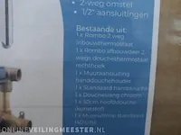 Regendouche inbouwthermostaat pack wiesbaden, chroom - afbeelding 5 van  5