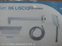 Regendouche inbouwthermostaat pack wiesbaden, chroom - afbeelding 2 van  5