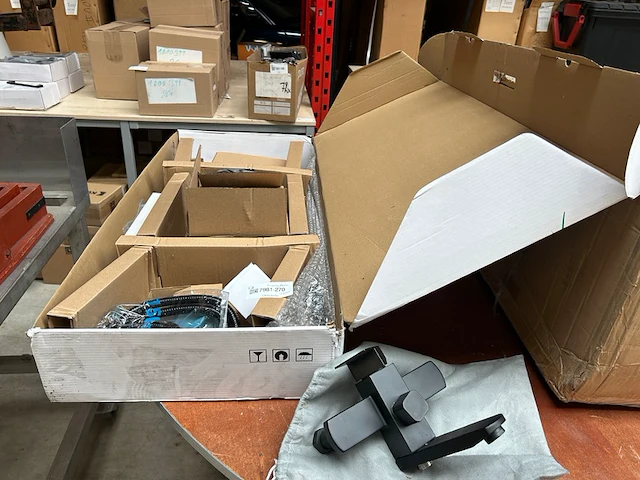Regendouche set, 1x mengkraan, zwart - afbeelding 1 van  7