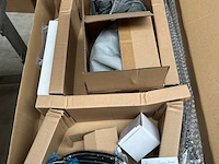 Regendouche set, 1x mengkraan, zwart - afbeelding 2 van  7