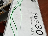 Regendouche set, 1x mengkraan, zwart - afbeelding 7 van  7