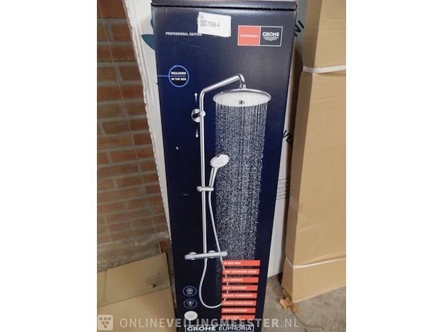 Regendouche set grohe, euphoria system 260, chroom - afbeelding 1 van  8