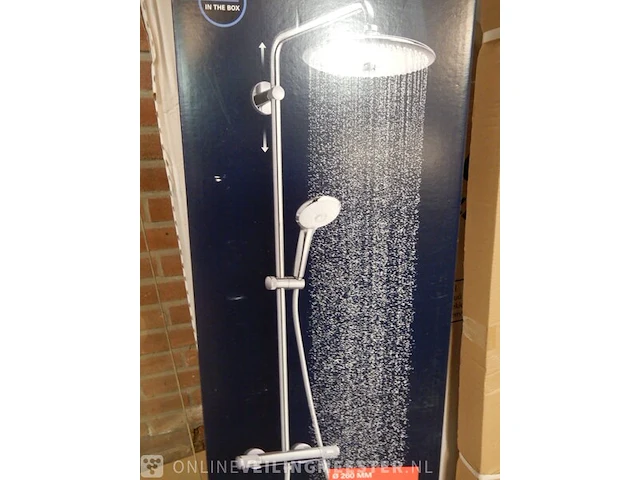 Regendouche set grohe, euphoria system 260, chroom - afbeelding 2 van  8