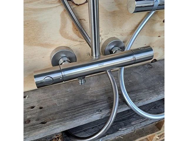 Regendoucheset, grohe, rvs geborsteld - afbeelding 8 van  8