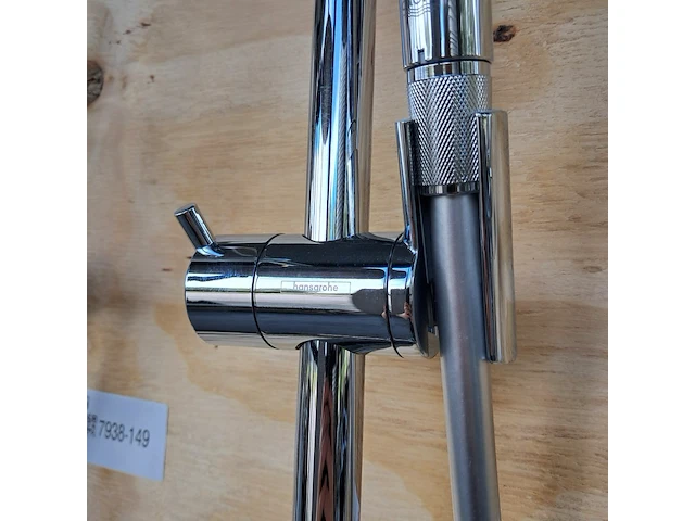 Regendoucheset, hansgrohe, chroom - afbeelding 6 van  7