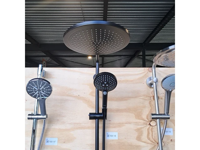 Regendoucheset, hansgrohe, rainshower, matzwart - afbeelding 2 van  8