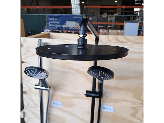 Regendoucheset, hansgrohe, rainshower, matzwart - afbeelding 4 van  8