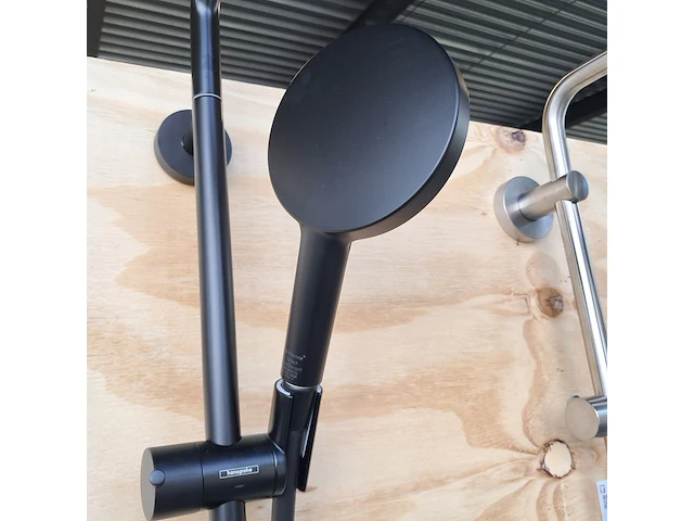 Regendoucheset, hansgrohe, rainshower, matzwart - afbeelding 6 van  8