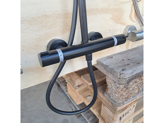 Regendoucheset, hansgrohe, rainshower, matzwart - afbeelding 7 van  8