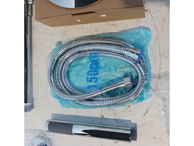 Regendoucheset, opbouw - afbeelding 12 van  14