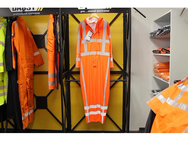 Regenoverall hydrowear maat s met reflecterende banen. - afbeelding 1 van  2