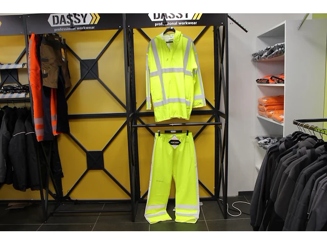 Regenpak hydrowear maat m met reflecterende banen. - afbeelding 1 van  4