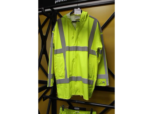 Regenpak hydrowear maat xl met reflecterende banen. - afbeelding 3 van  4