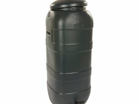 Regenton, donkergroen, 100 liter, incl. kraan - afbeelding 1 van  2