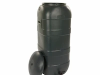 Regenton, donkergroen, 100 liter, incl. kraan - afbeelding 2 van  2