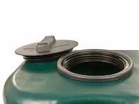 Regenton, pe, donkergroen, incl. kraan, 200 liter - afbeelding 5 van  5