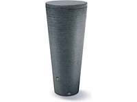 Regenton tubo 320 liter incl. kraan graniet - afbeelding 1 van  2