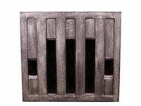 Regenton/bloembak, houten look, 1115 x 380 x 1100 mm, 300 liter - afbeelding 3 van  4