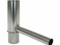 Regentonvuller, zink, mof x verjongd spie, 80 mm - afbeelding 1 van  1