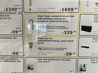 Regn hoge wastafelkraan (2x) - afbeelding 6 van  6