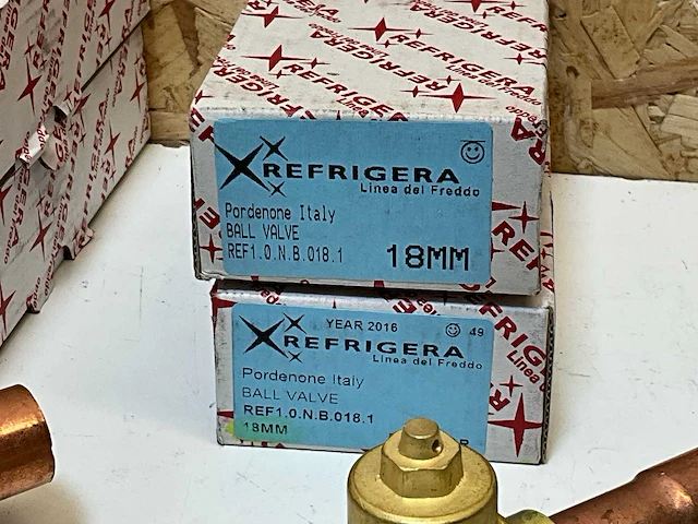 Regrigera kogelafsluiter koelleiding (4x) - afbeelding 3 van  5
