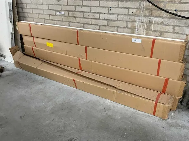 Rehau - ral 9010 - kunststof deurplinten (950x) - afbeelding 1 van  5