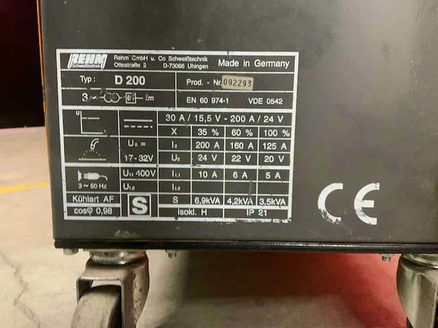 Rehm - d200 - mig/mag lasmachine - afbeelding 7 van  7