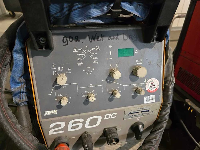 Rehm - transtig 260 dc - tig-lasmachine - afbeelding 3 van  7