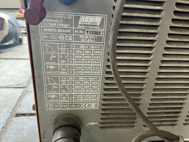 Rehm 260 ac/dc digital lasapparaat - afbeelding 4 van  5