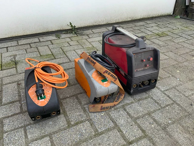 Rehm & lincoln electric mig lasapparaat (3x) - afbeelding 1 van  8