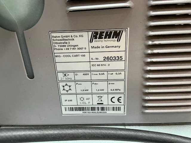 Rehm megapuls 250-4 mig lasapparaat - afbeelding 7 van  7