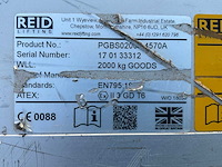 Reid lifting limited porta gantry aluminium portaalkraan - afbeelding 9 van  9