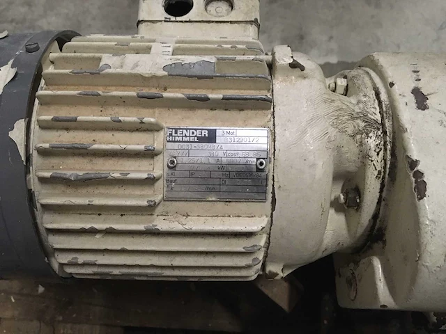 Reimelt roterende sluis met motor - afbeelding 6 van  6
