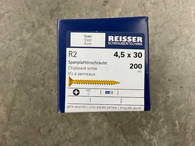 Reisser - spaanplaatschroef - diverse ø4,5/5 mm - afbeelding 10 van  15