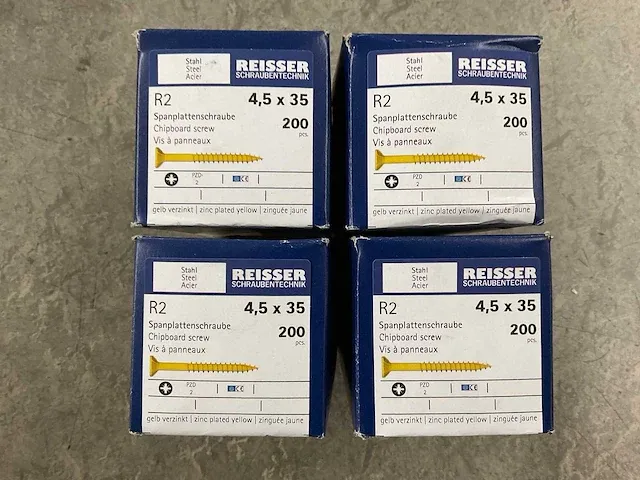 Reisser - spaanplaatschroef - diverse ø4,5/5 mm - afbeelding 12 van  15