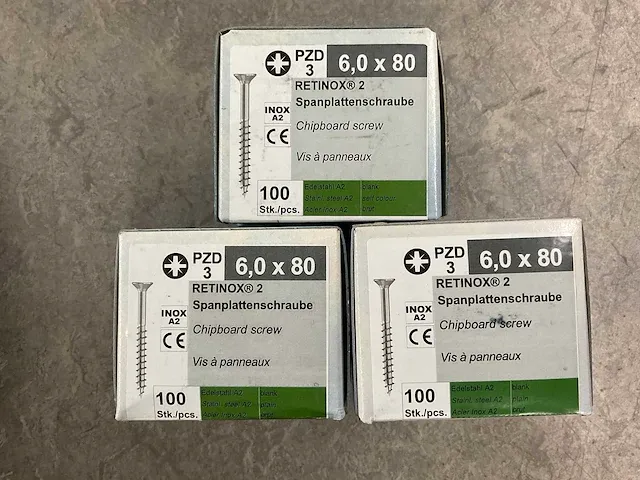 Reisser - spaanplaatschroef - diverse ø6 mm rvs - afbeelding 6 van  9