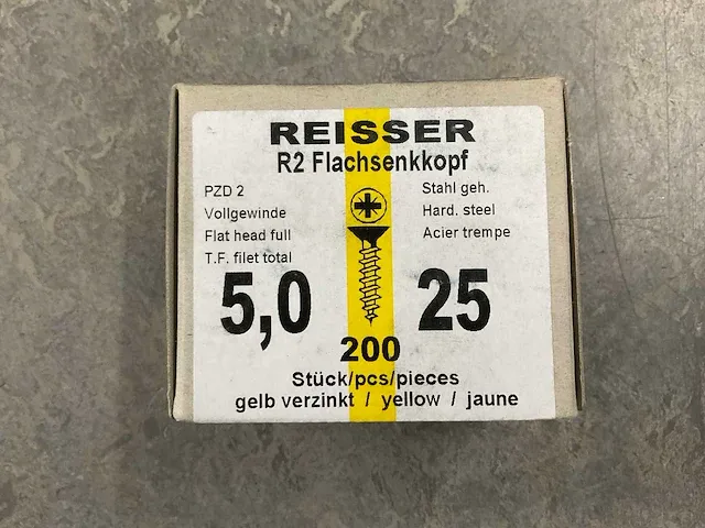 Reisser - spaanplaatschroef - diverse - afbeelding 12 van  13