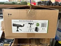 Reistelescoop met rugzak bresser, 9621800 nightexplorer 80/400 - afbeelding 4 van  6