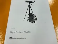 Reistelescoop met rugzak bresser, nightexplorer 80/400 - afbeelding 8 van  9