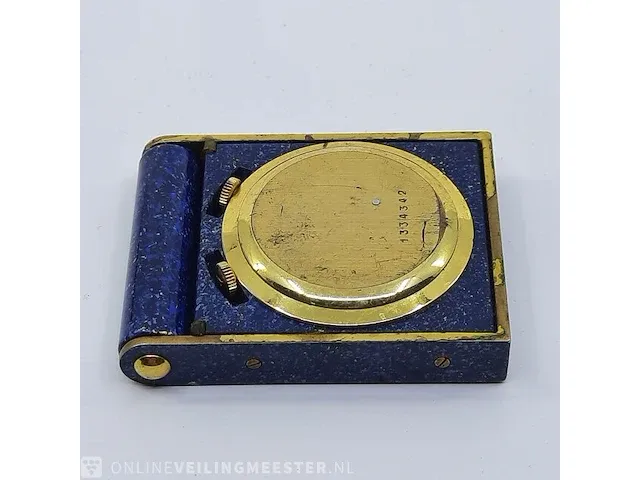 Reiswekker jaeger lecoultre, memovox - afbeelding 7 van  8