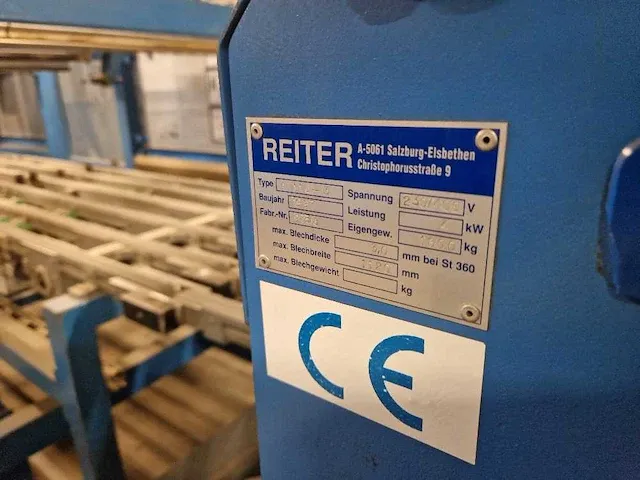 Reiter - ers 1100 x 3 mm - cut to length lijn - 1997 - afbeelding 6 van  23