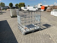 Rek voor 1000 liter vat - afbeelding 1 van  5