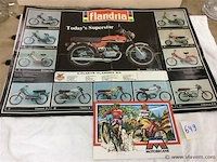 Reklame flandria en moto becane - afbeelding 1 van  2