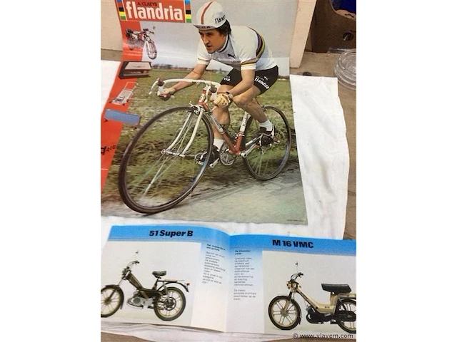 Reklame flandria en moto becane - afbeelding 2 van  2