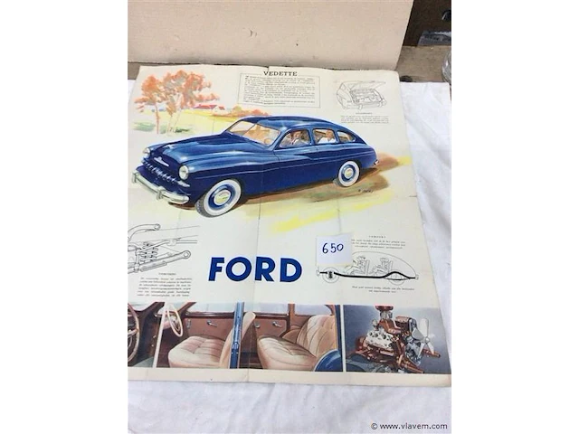 Reklame ford - afbeelding 2 van  2
