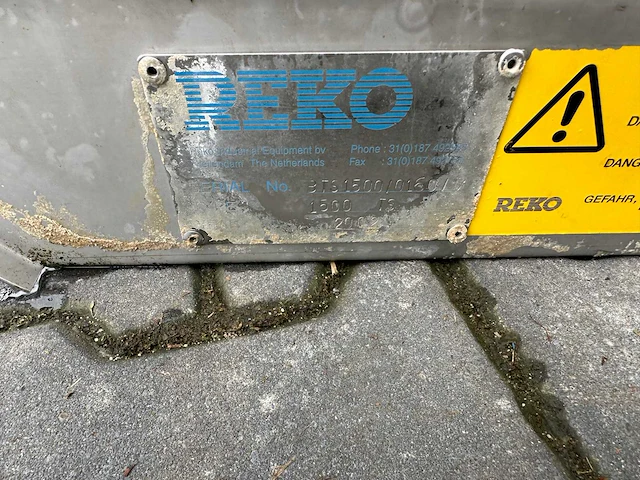 Reko 1500ts mobiele zeefinstallatie - afbeelding 8 van  8